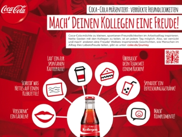 Coca Cola Infografik Kollegen