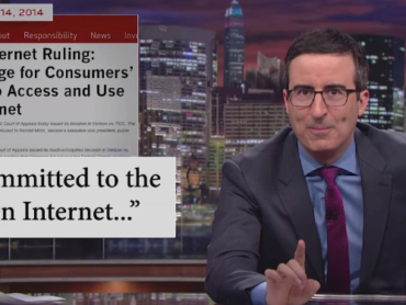 John Oliver Net Neutrality