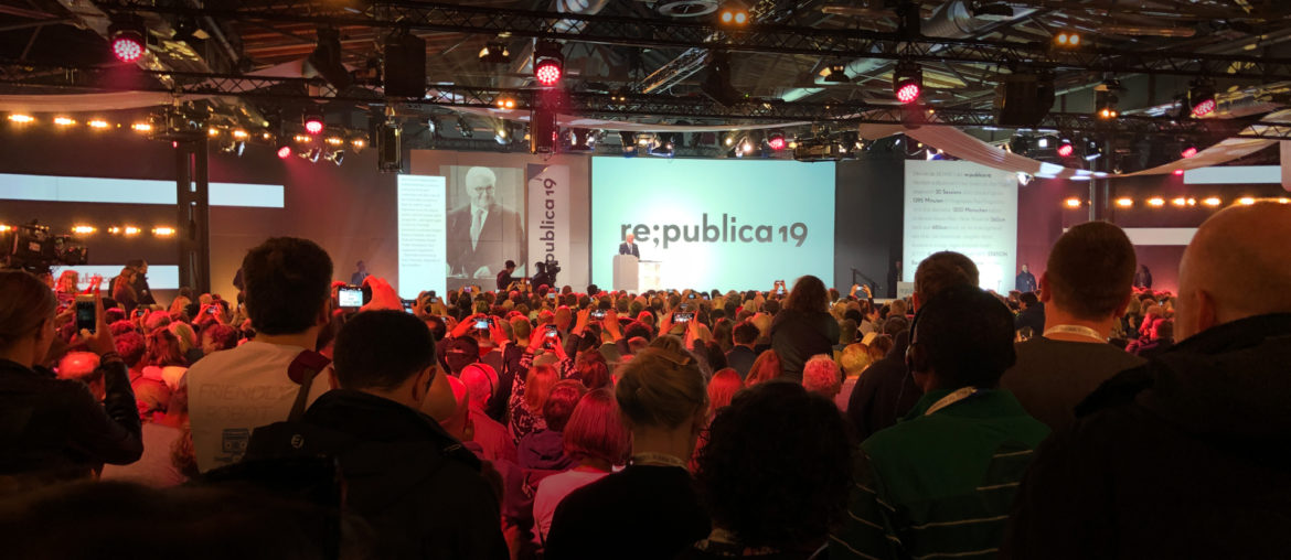 re:publica: Die Erinnerung an eine gesellschaftliche Verantwortung