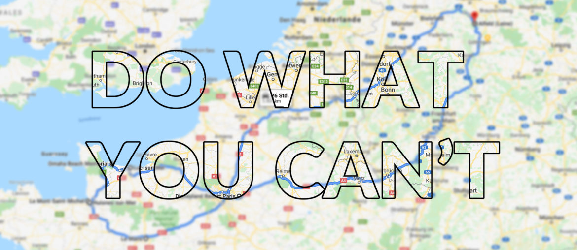 Nordfrankreich-Roadtrip: Disneyland, Normandie, Le Mont-Saint-Michel und Le Mans Rennstrecke in 6 Tagen