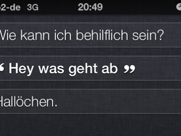 SIRI war nicht ganz so enthusiastisch wie ich. Beim nächsten Mal singe ich "Disco Pogo" und Siri könnte "tingelingeling" antworten ;-)