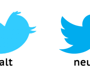 Twitter altes und neues Logo