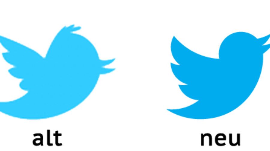 Twitter altes und neues Logo