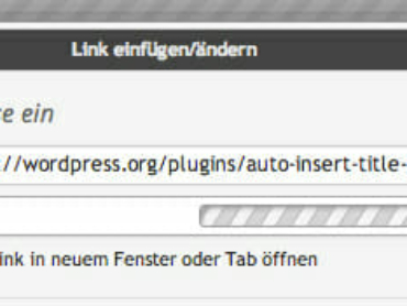 Wordpress Autotitel